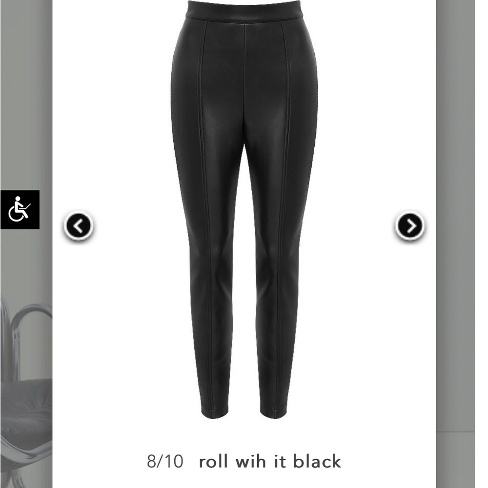 Mistress Rocks Vegan Leather Pants